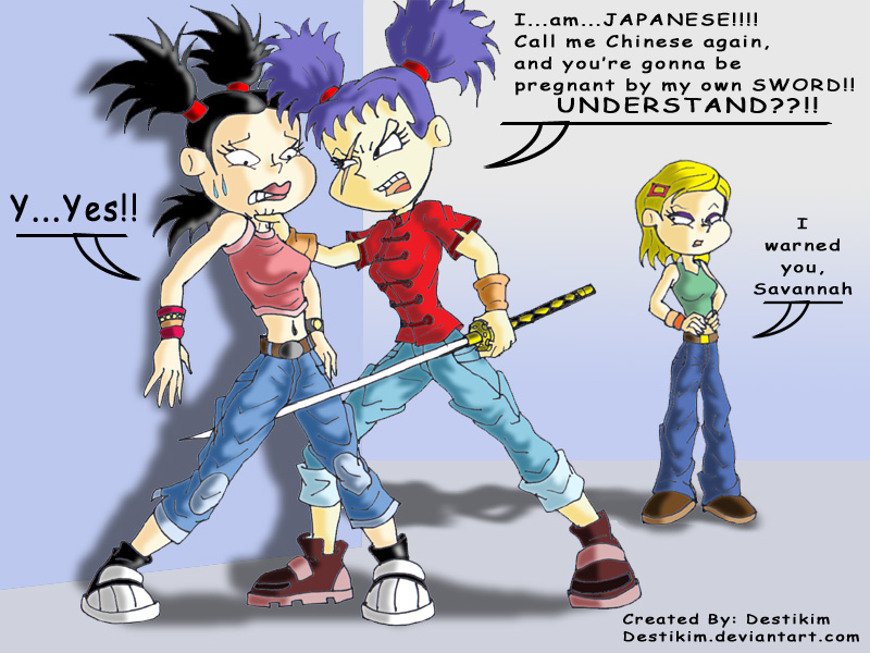 I M Japanese Not Chinese By Niban Destikim On Deviantart