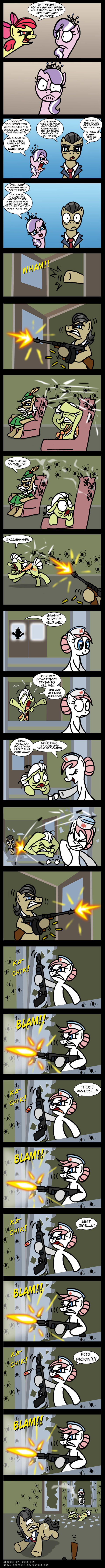 The curse of the Zap Apples
