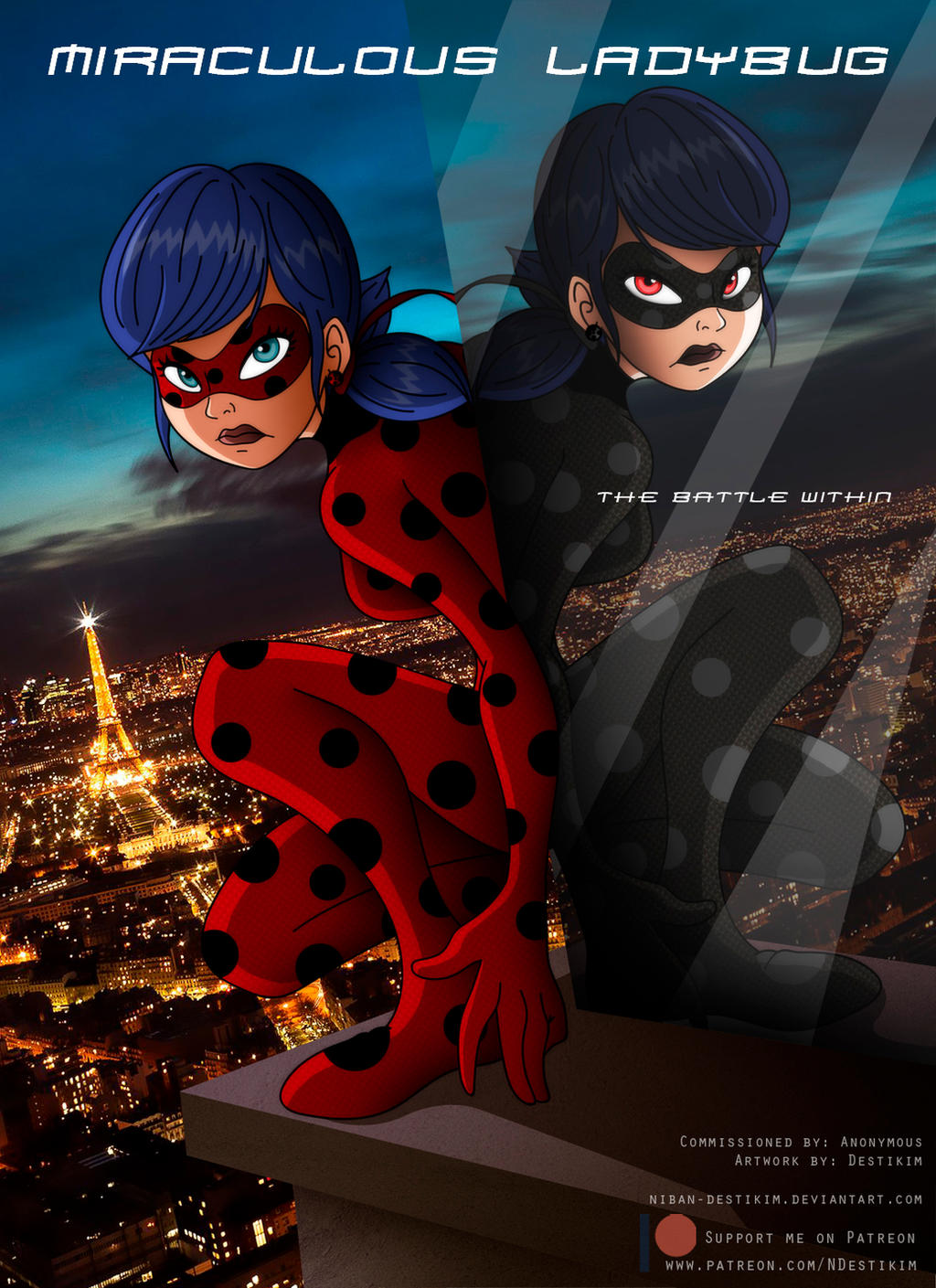 Commission Ladybug Commission: Venomous Ladybug by Niban-Destikim on DeviantArt