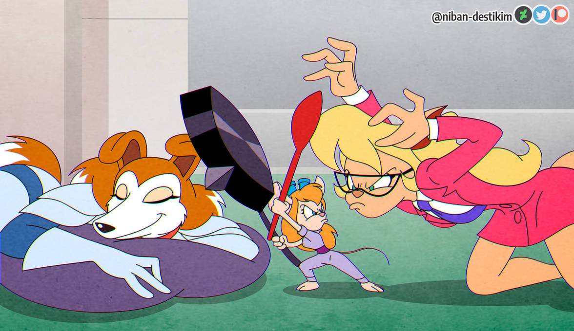 Callie Get Callie and Gadget.....and Colleen by Niban-Destikim on DeviantArt