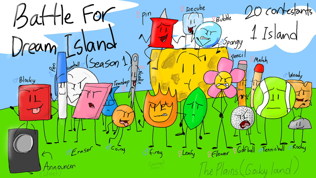 BFDI Season 1 By Wlctoohio2 On DeviantArt bfdi-season-1-by-wlctoohio2-on-deviantart
