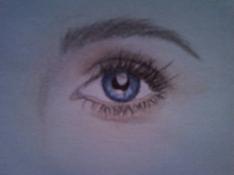 Blue Eye Drawing