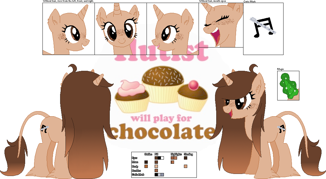 .Cocoa Melody. :Official Character Ref: