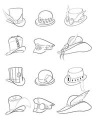 F2U steampunk hat designs