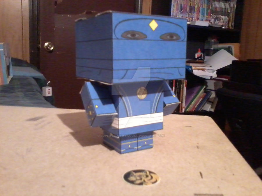 Blue Ninja Ranger CubeeCraft
