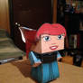 Ariel with Blue Dress CubeeCraft