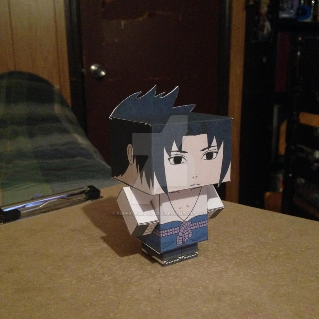 Sasuke Uchiha CubeeCraft