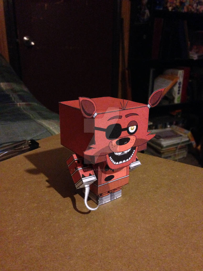 Cubeecraft Roxy Foxy the Pirate CubeeCraft by SuperVegeta71290 on DeviantArt