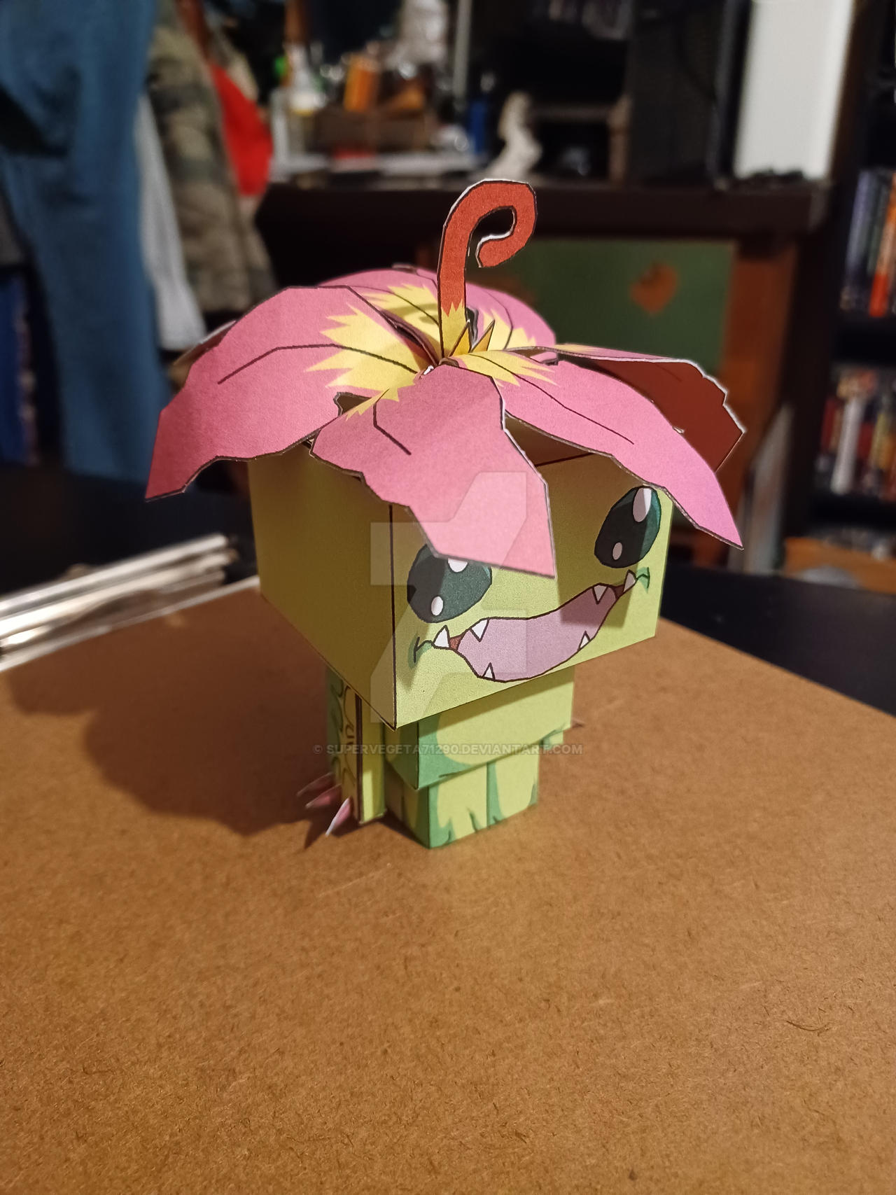 Cubeecraft Roxy Palmon CubeeCraft by SuperVegeta71290 on DeviantArt