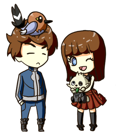 X and Y costumes! by LVStarlitSky