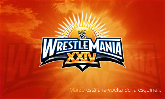 wrestlemania 24 warm up...