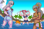 Faulty Apprentice: Fun in the Sun by soulreaper162