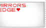 Mirrors Edge Stamp