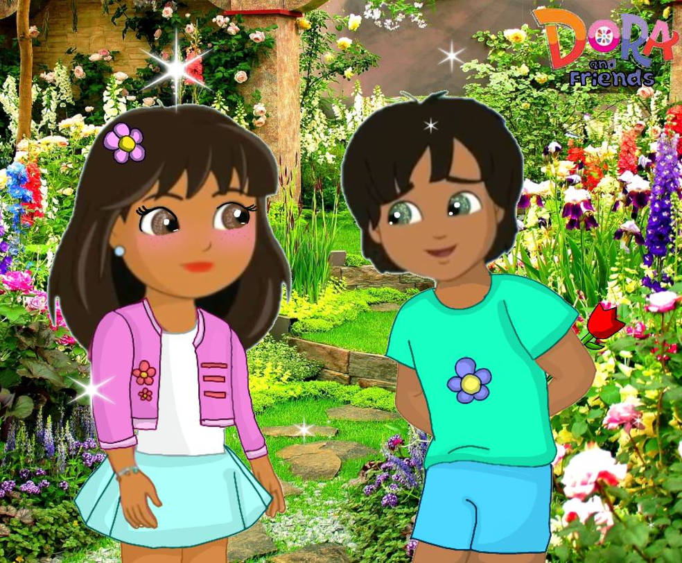 Dora Magic Design Dora and pablo at the magical garden by Joihintondraws189 on DeviantArt