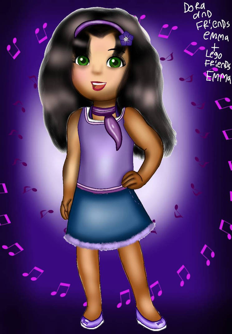 Dora and friends emma + Lego friends emma by Brittanywalton28 on DeviantArt