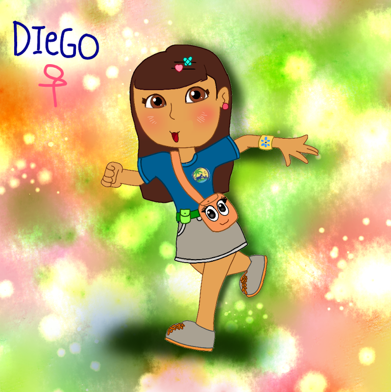 Godiegogo Ruler Go diego go: Diego as a Girl by Brittanywalton28 on DeviantArt