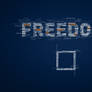 FREEDOM SQUARE- Navy Blue