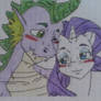 Spike x Rarity