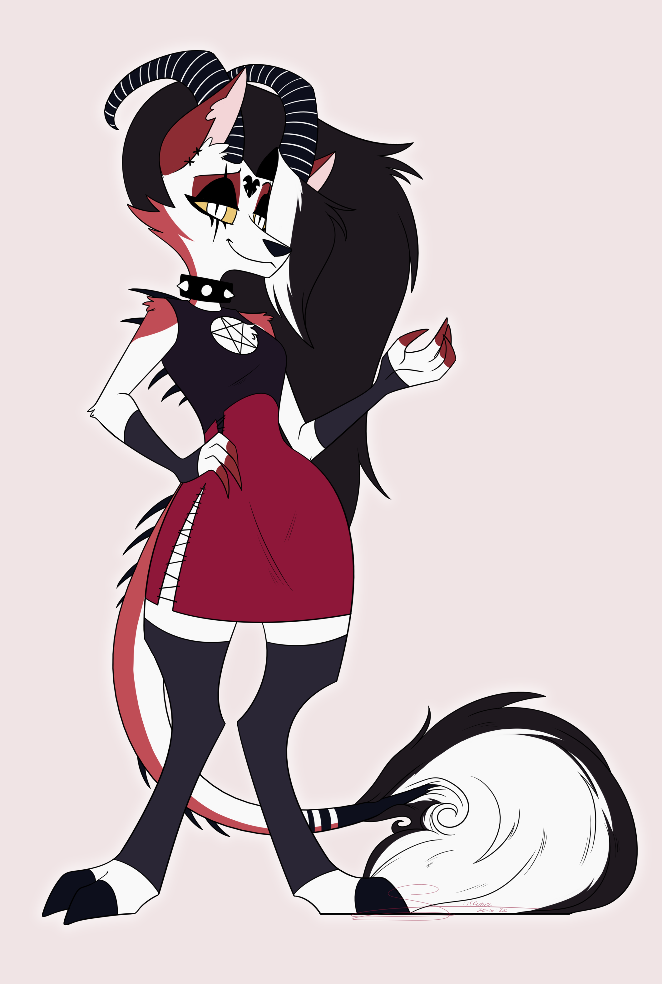 Commission - Loona half Imp AU by tejedora on DeviantArt