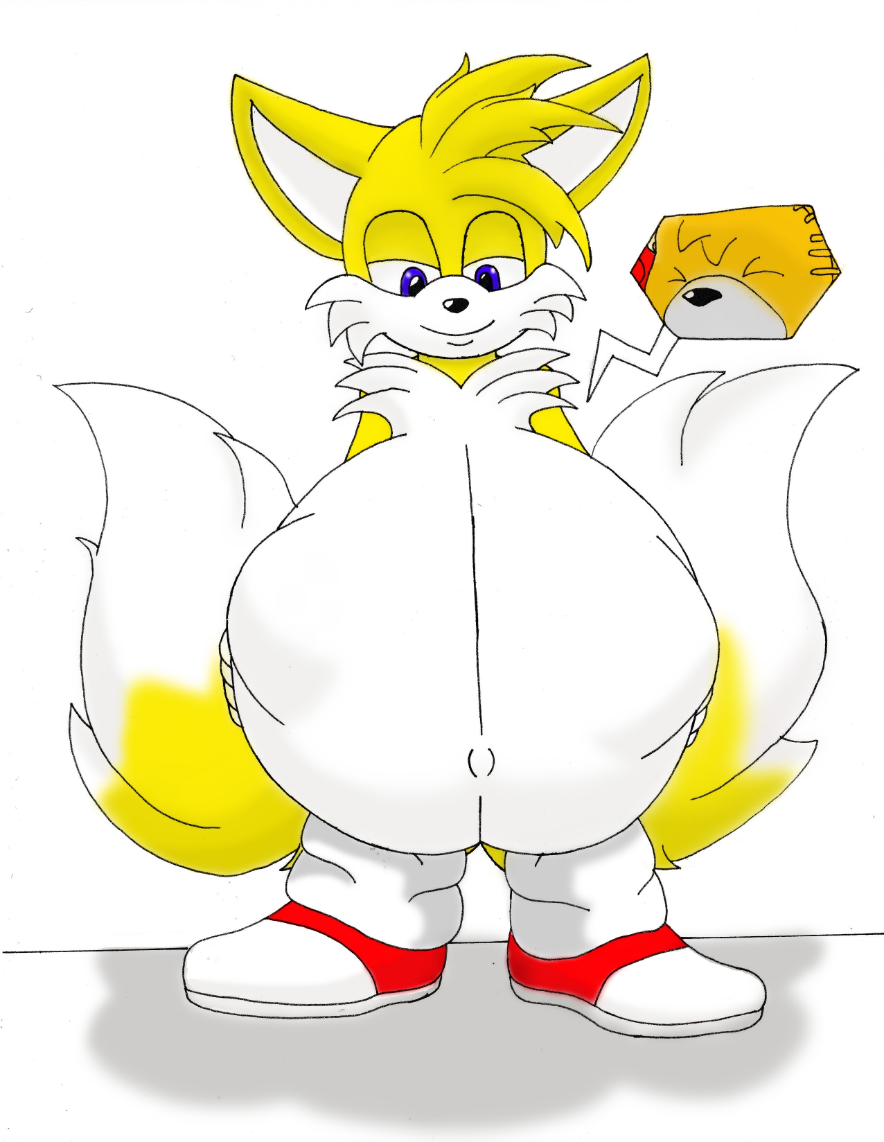 Tails Doll by UnoRaccoonArt -- Fur Affinity [dot] net