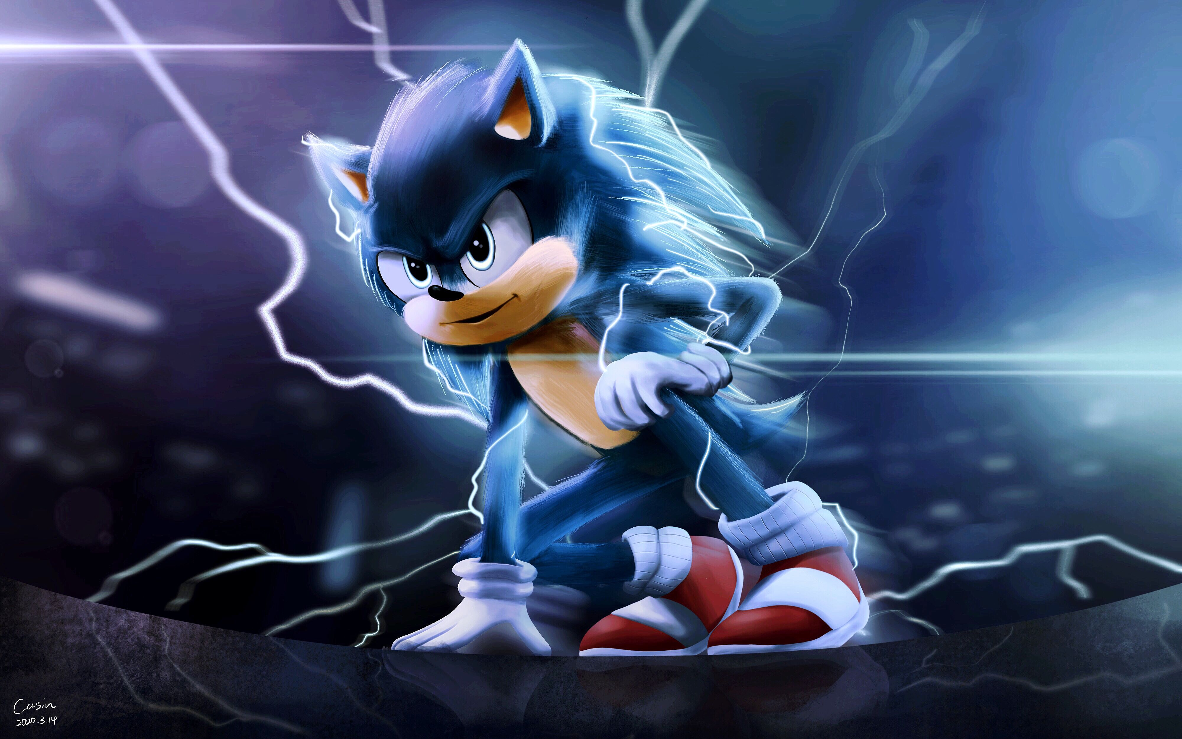 Sonic the Hedgehog 2020-Sonic 15 by GiuseppeDiRosso on DeviantArt