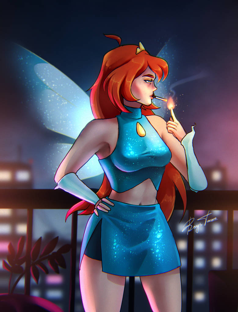 Bloom Using Magic Powers Bloom uses her powers by RoxxxyS24 on DeviantArt