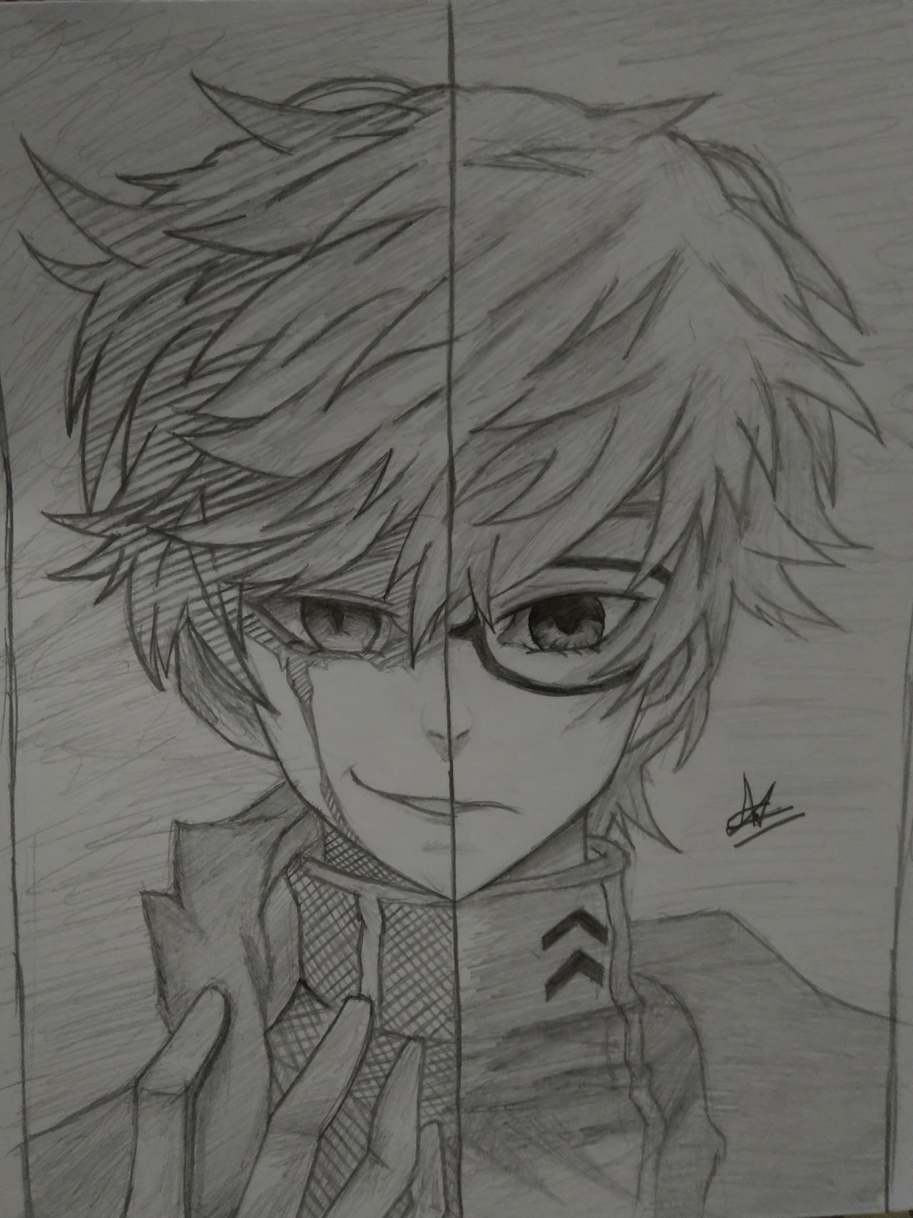 Two side - Anime boy by Eunoia01 on DeviantArt