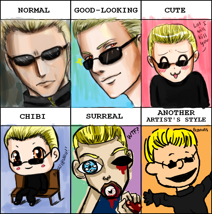 Style Meme- Wesker