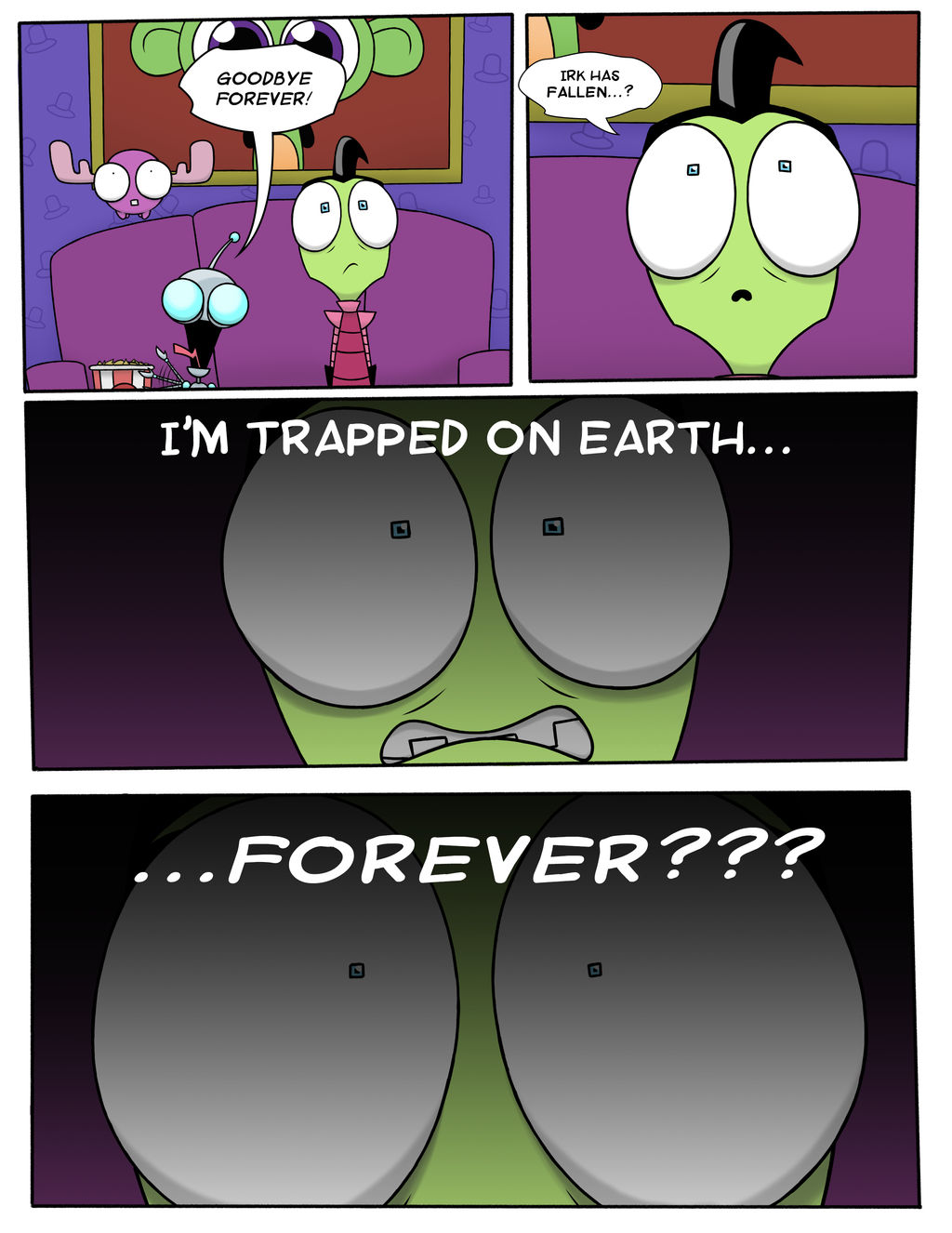 Invader Zim: The Road to Nowhere Pg 18 by DelDiz on DeviantArt