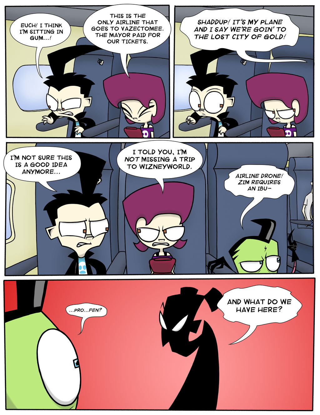 Invader Zim: The Road to Nowhere Pg 25 by DelDiz on DeviantArt