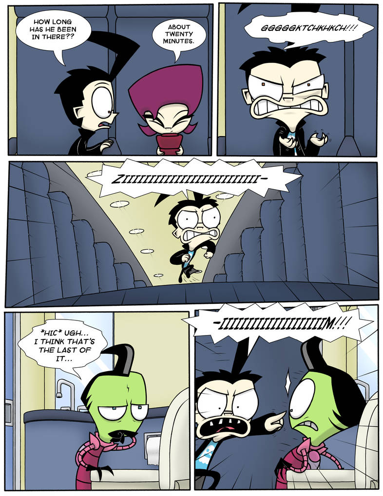 Invader Zim: The Road to Nowhere Pg 29 by DelDiz on DeviantArt