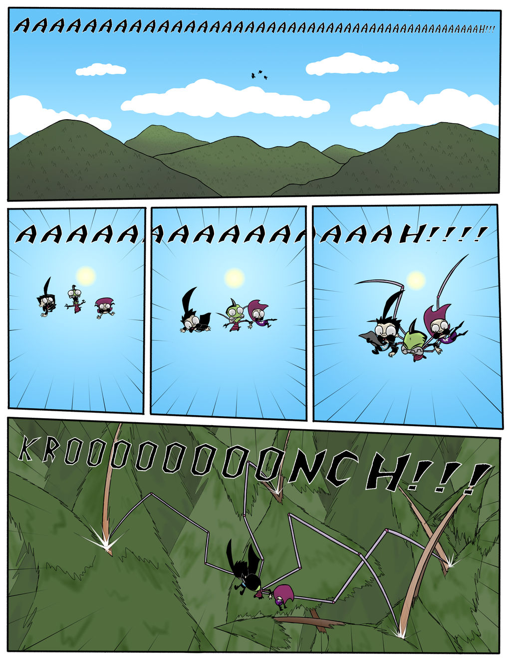 Invader Zim: The Road to Nowhere Pg 34 by DelDiz on DeviantArt