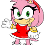 Amy Rose Fanart (Transparent PNG)