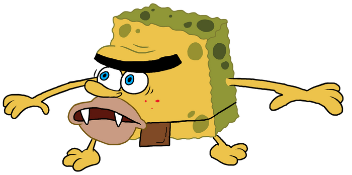 Sad SpongeBob (Transparent meme PNG) by SodiiumArt on DeviantArt