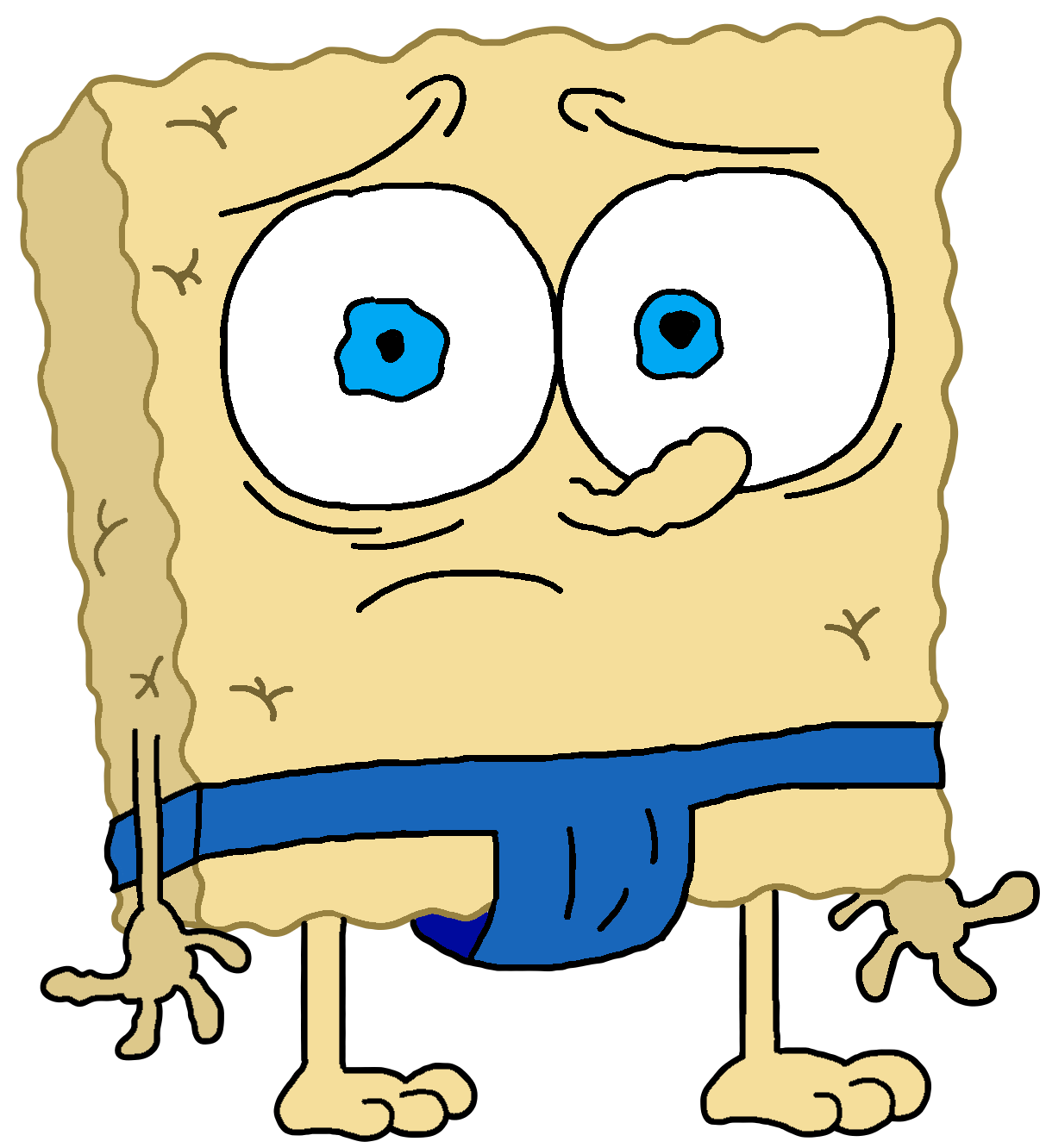 Sad SpongeBob (Transparent meme PNG) by SodiiumArt on DeviantArt