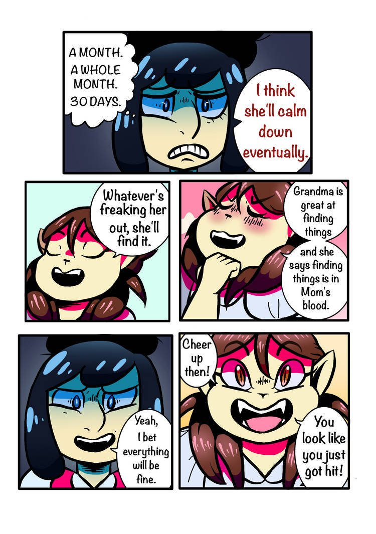 Purple Pond-Phase 1: Chapter 2 page 5 by Mewgatori