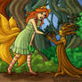 Olivia and baby Dryad