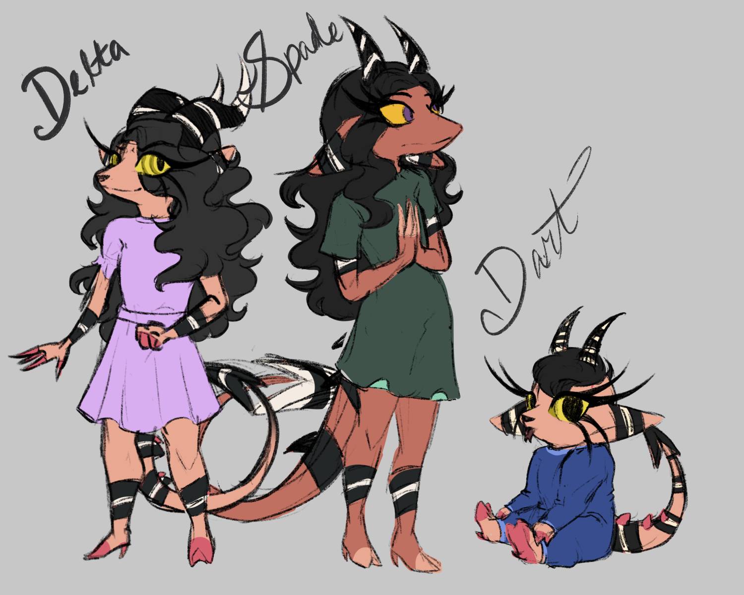 Helluva Boss oc kids by alecat041 on DeviantArt