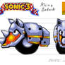 Sonic 3 Rhino Badnik