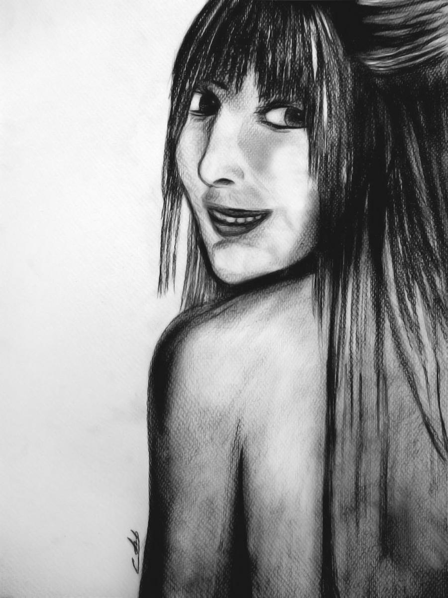 charcoal on canson paper.