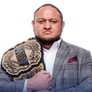 Samoa Joe AEW World Champion 2024 Render PNG