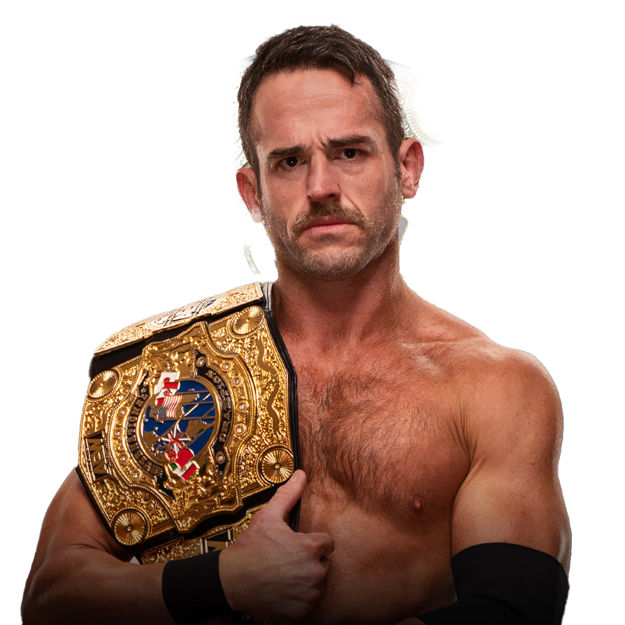 Roderick Strong AEW International Champion PNG by sierradzn on DeviantArt