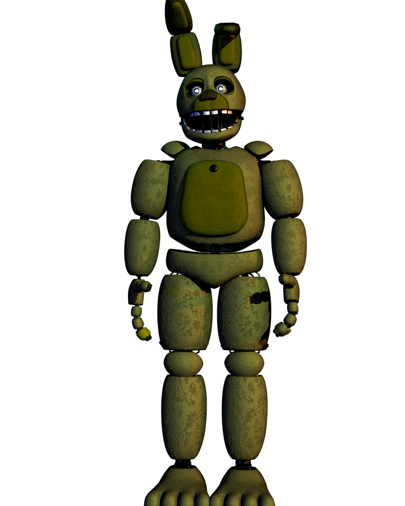 Repaired Springtrap Fixed Springtrap by blazingEggzUpMyAAA on DeviantArt