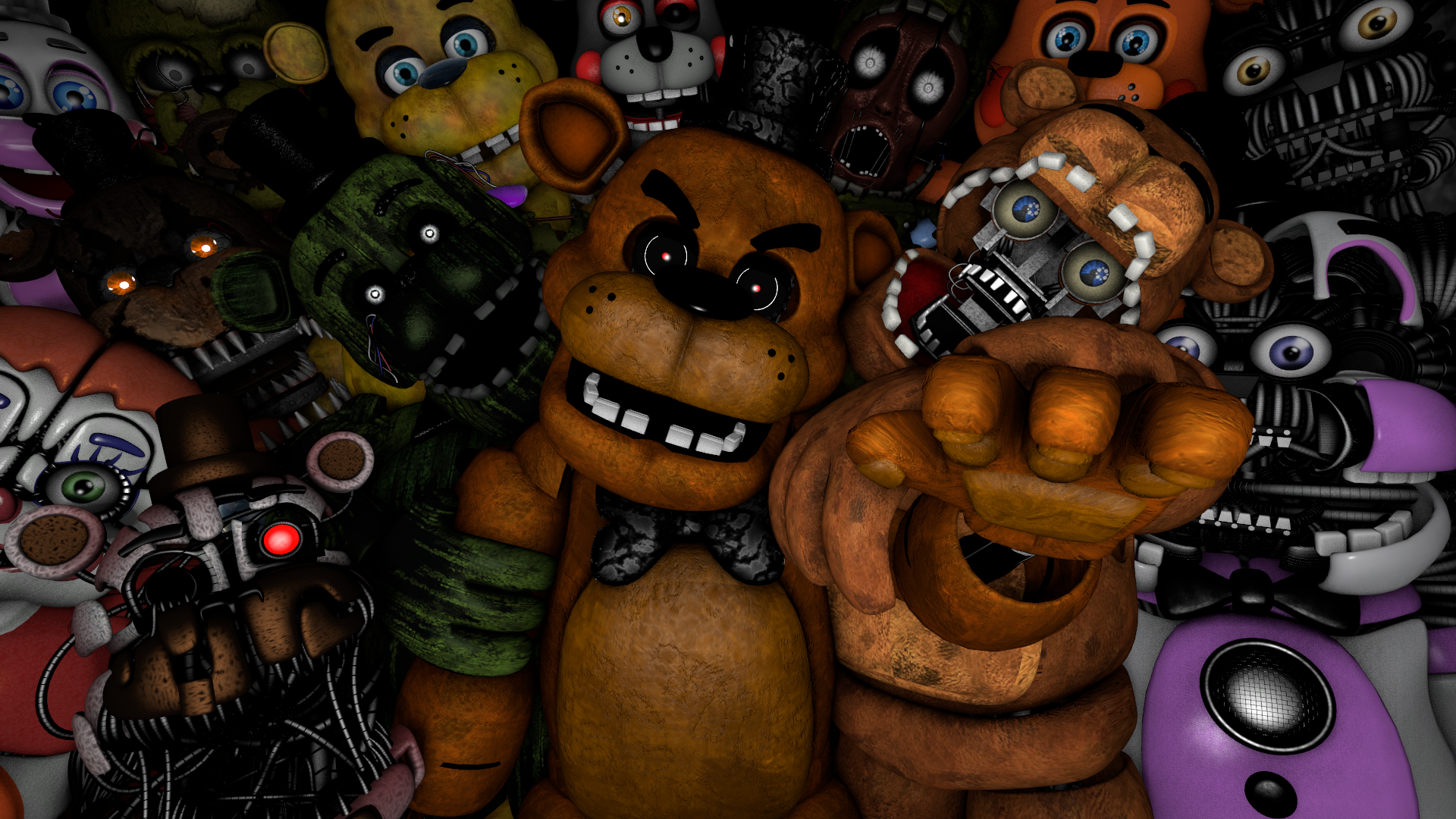 FNAF 4 anime version part 2 by CrazyMegaArtist on DeviantArt