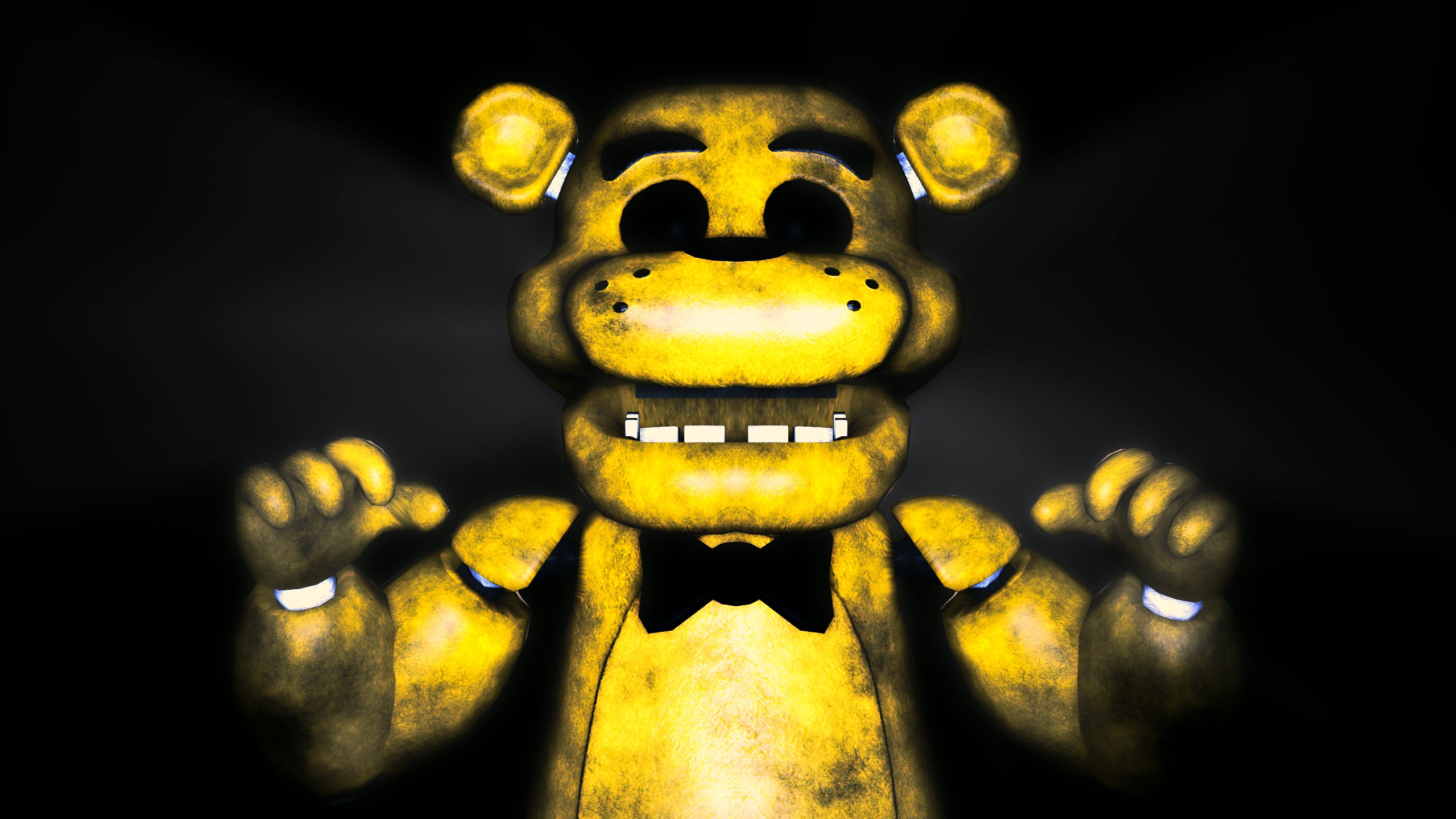 SFM FNAF) Nightmare Fredbear Poster by Mystic7MC on DeviantArt