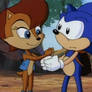 Sonic Satam Sonic And Sally  The True Friendship