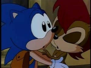 Sonic Satam Sonic And Sally True Love Kiss