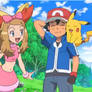 AmourShipping    Ash and serena  your cute and pre