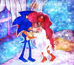 Princess Sally and young Sonic can you feel love by Darkramiess