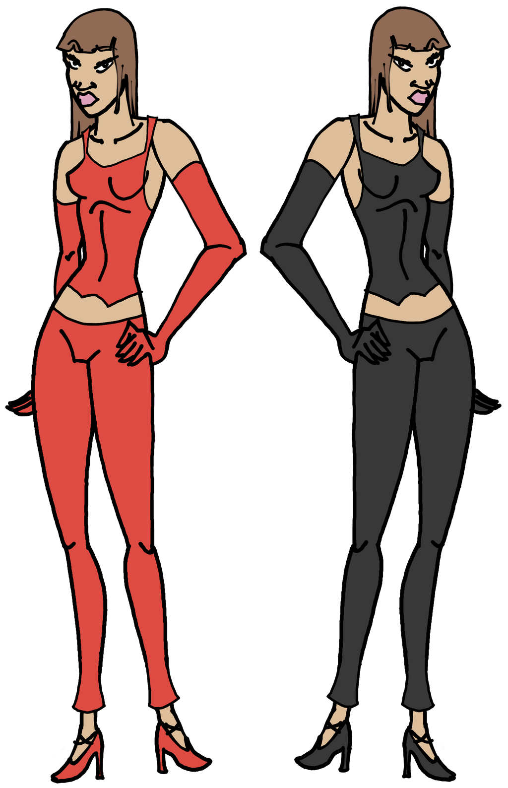 Tall Woman by HarrisonGrey on DeviantArt